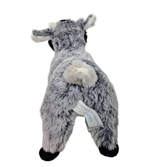 Wishpets Chewy Goat Black White Gray Plush Stuffed Animal 2017 10" - Picture 4 of 8